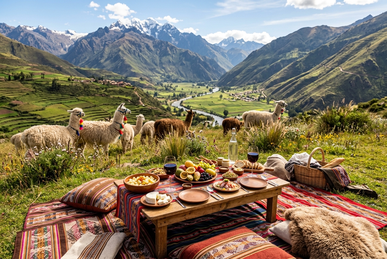Maras & Moray Andean Picnic (Experience with Llamas) with Joseph Guevara